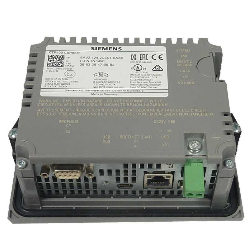 KTP400 6AV2124 2DC01 0AX0 1