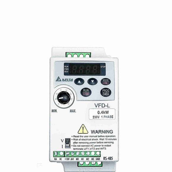 0.75KW Delta Inverter VFD Variable Frequency Drive VFD007B21A 1Phase 220V New 