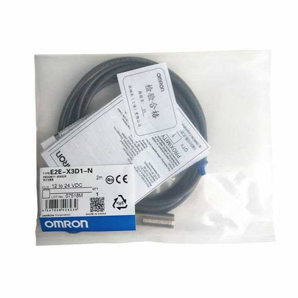 thumbnail image 2 of Omron E2E-X3D1-N 2M 2-Wire Standard Proximity Sensor – 12~24VDC 2 of 6