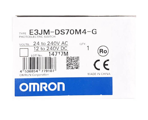Omron E3JM-DS70M4-US Diffuse Reflective Sensor 24-240VAC 12-240VDC 