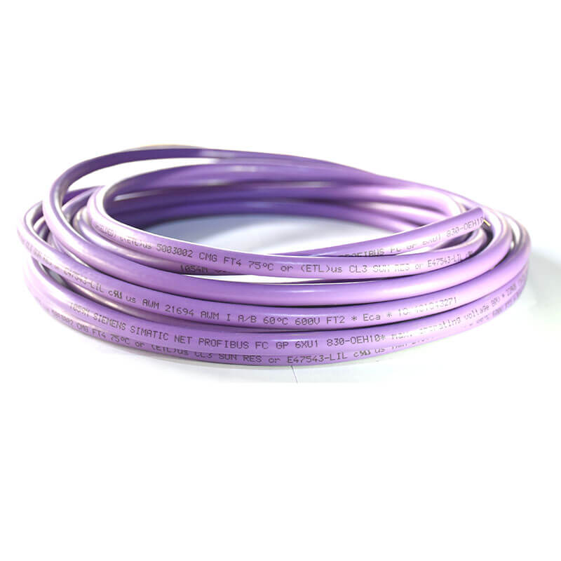 Bus cable DP communication Wire purple 2 core double shielding 6XV1830 6xv1830 0eh10 for Siemens 2
