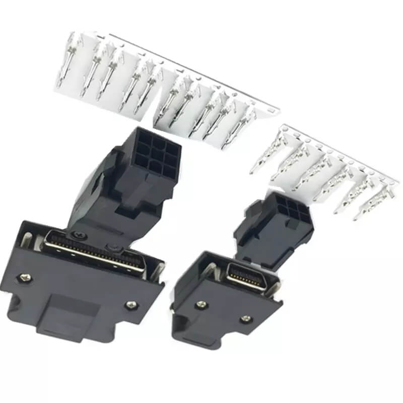 Delta ASD A2 B2 servo plug CN1 CN2 driver connector encoder plug connector 2