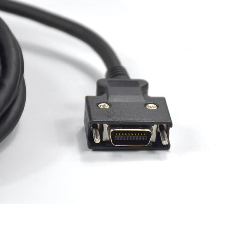 MDS R Series Servo Motor HF A42 Motor Encoder Cable CNV2E 3P 5M for Mitsubishi 5