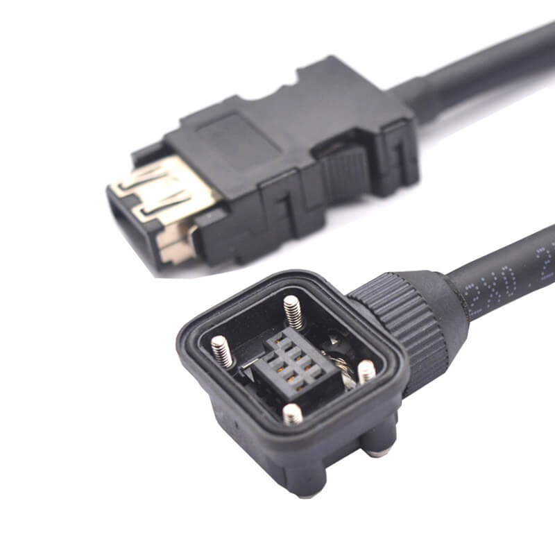 Mitsubishi MR J3 MR J4 MR JE Low Power Servo Encoder Cable MR J3ENCBL10M A1 L 5