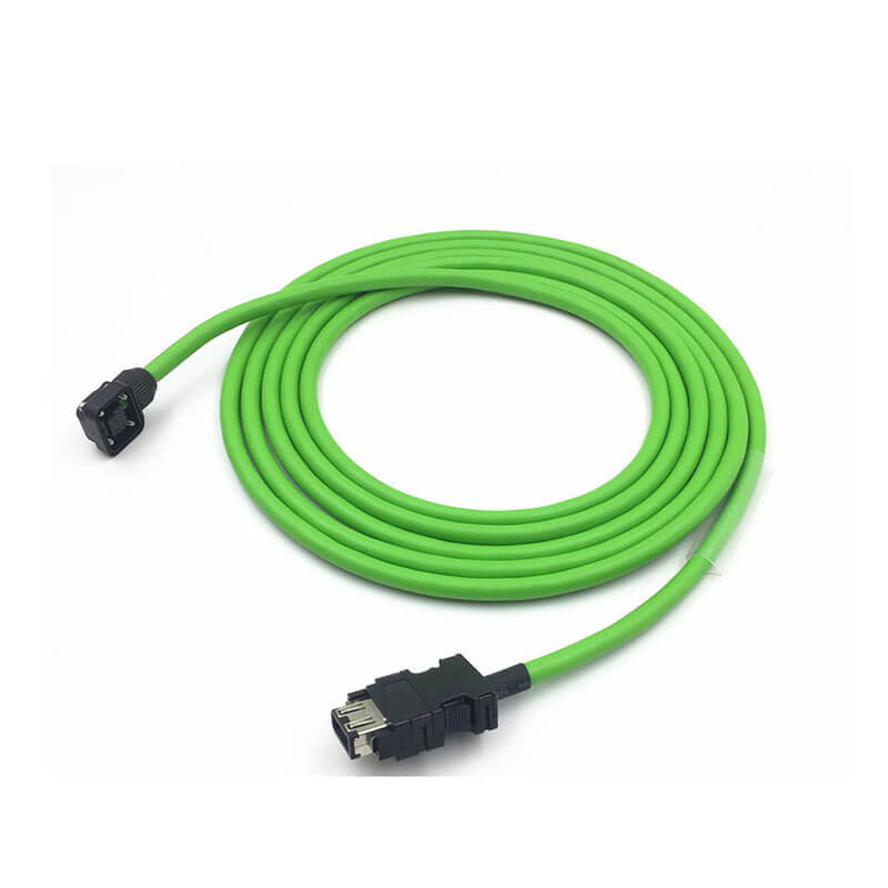 Mitsubishi MR J4 MR JE servo coding cable trailing chain cable MR J3ENCBL5M A1 H 3