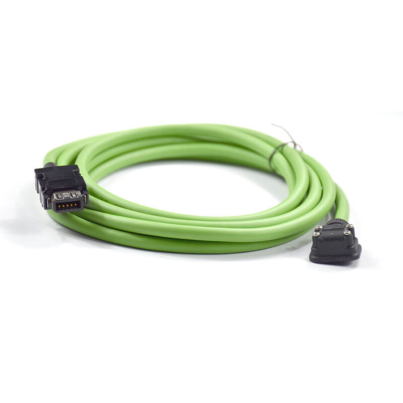 Mitsubishi MR J4 MR JE servo coding cable trailing chain cable MR J3ENCBL5M A1 H 4