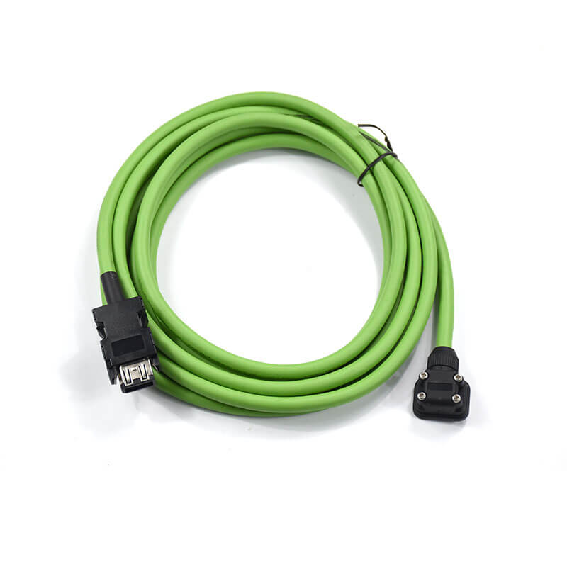 Mitsubishi MR J4 MR JE servo coding cable trailing chain cable MR J3ENCBL5M A1 H 5