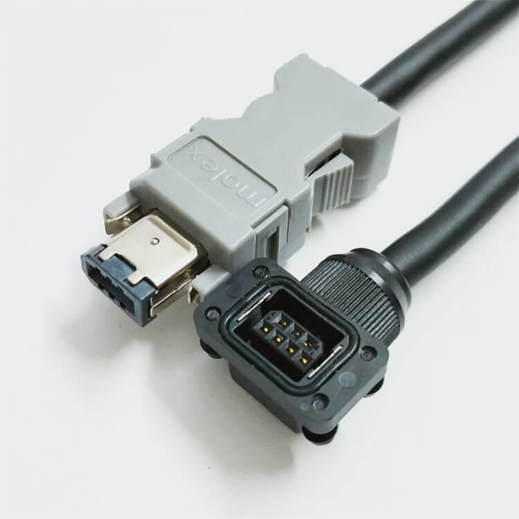 Omron g5 Codeur Cable Câble r88a-Crka 001-5cr-e 1,5 M d'occasion