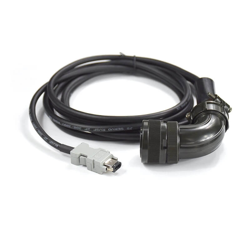Panasonic A4 A5 A6 Servo Motor Encoder Connector Power Cable MFECA0030ESD 3