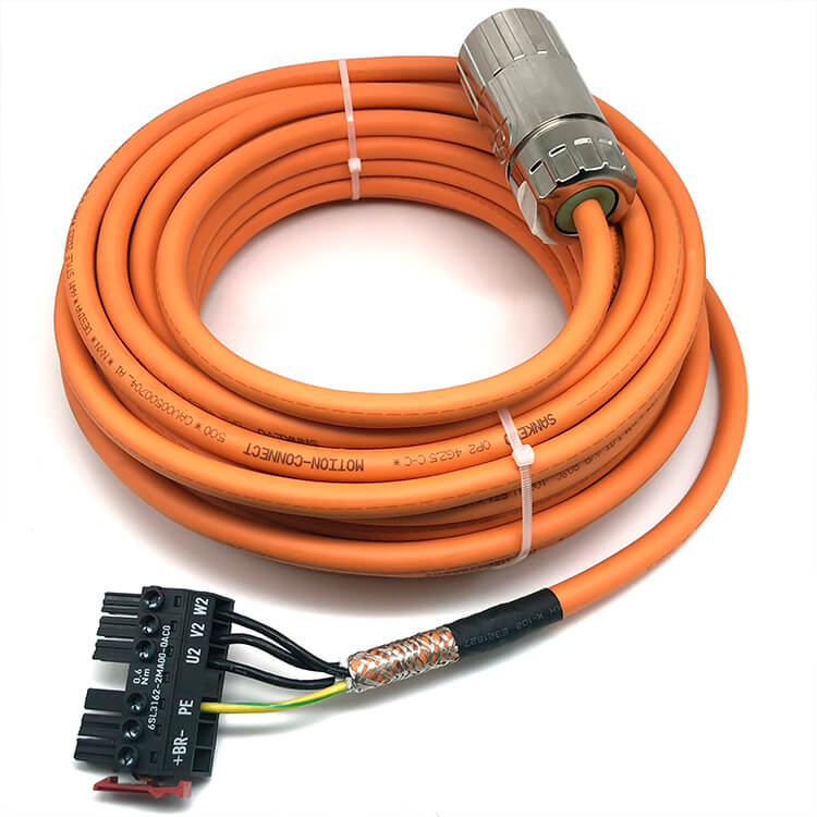 Power Cable Sz.1.5 4G6 C Servo Power Cable 6FX5002 5CS56 For Siemens 4