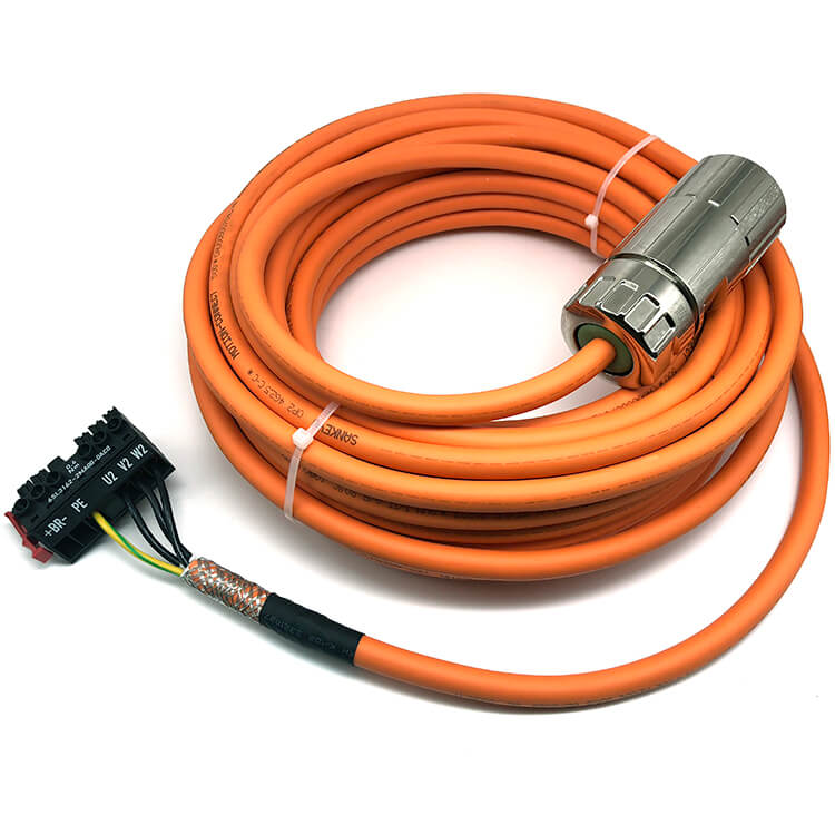 Servo Power Cable Sz.1.5 4G41P1.5C C Power Cable 6FX5002 5DS46 For Siemens 2