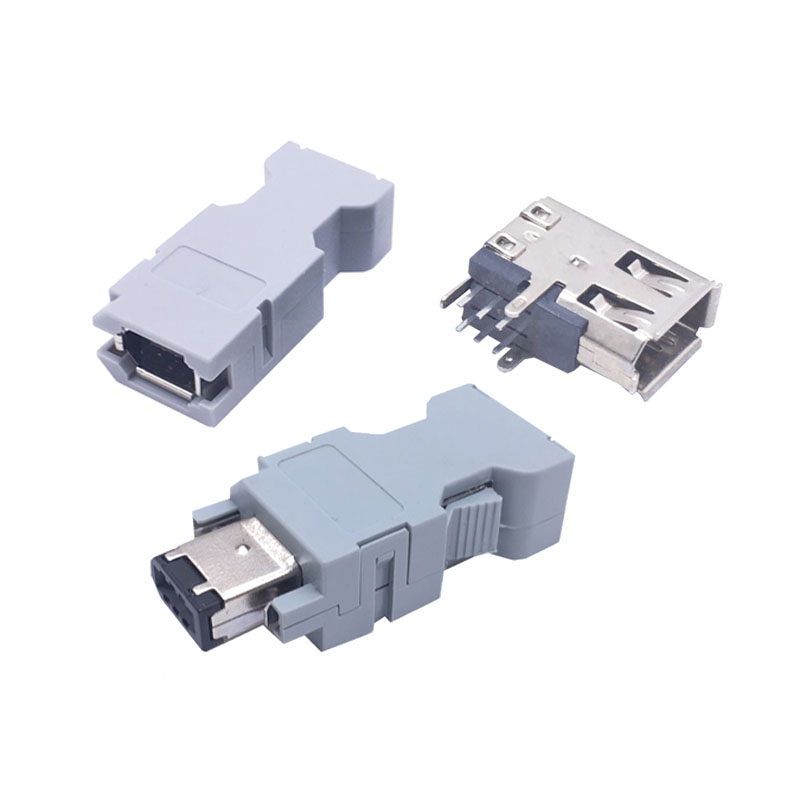 Servo drive plug in connector SM 6P connector CN3 1394 encoder plug 3