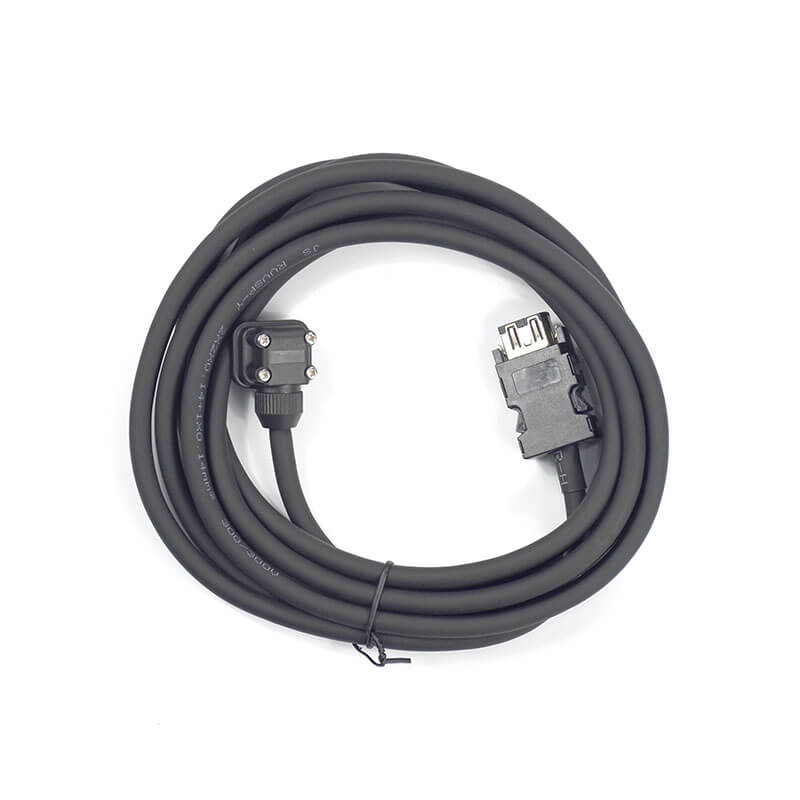 Servo motor encoder cable HG motor connection wire MR J3ENCBL3M A1 L for Mitsubishi 2