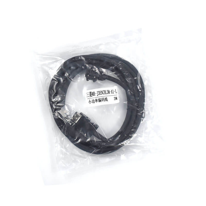 Mitsubishi HG Servo Motor Encoder Cable Connection Wire MR J3ENCBL3M A1 Mitsubishi HG Servo Motor Encoder Cable Connection Wire MR J3ENCBL3M A1