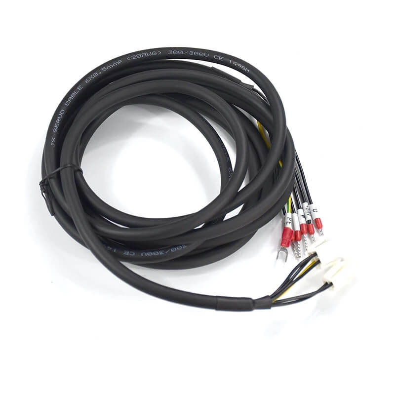 Servo power cable A6 series motor power harness MFMCA0030EED MFMCA0030GET for Panasonic 4