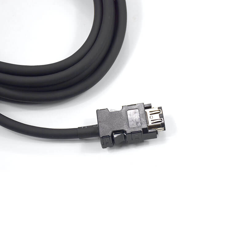 Servomotor Encoder Cable MR J3ENCBL3M A1 L For Mitsubishi United Servomotor Encoder Cable MR J3ENCBL3M A1 L For Mitsubishi United