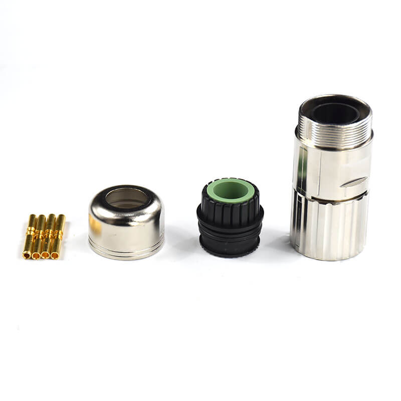 V90 servo female power cable 4pin connector 6FX2003 0LL13 for Siemens 1