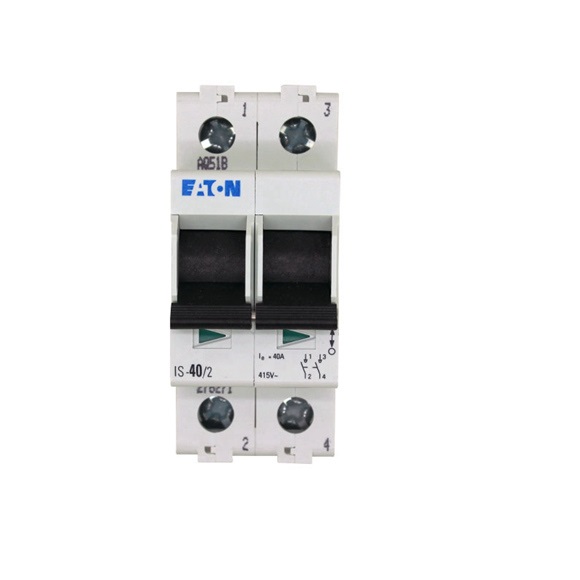 Eaton Miniature circuit breakers Disconnecting switch IS Series 2