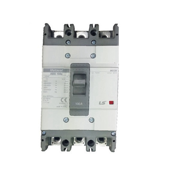 LS Metasol MCCB 125AF N type ABS102c ABS103c ABS104c 2P 3P 4P 1