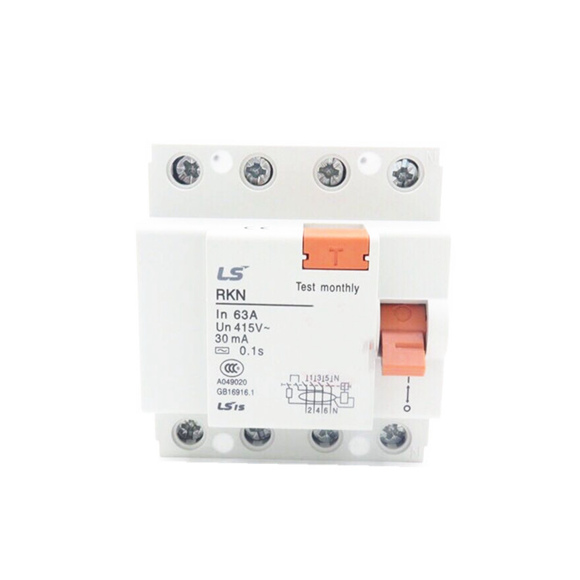LS Residual current circuit breakers RKN type 2P 4P 3