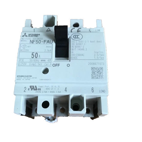 Mitsubishi Earth leakage circuit breaker NF100 FHU NV100 FHU 2