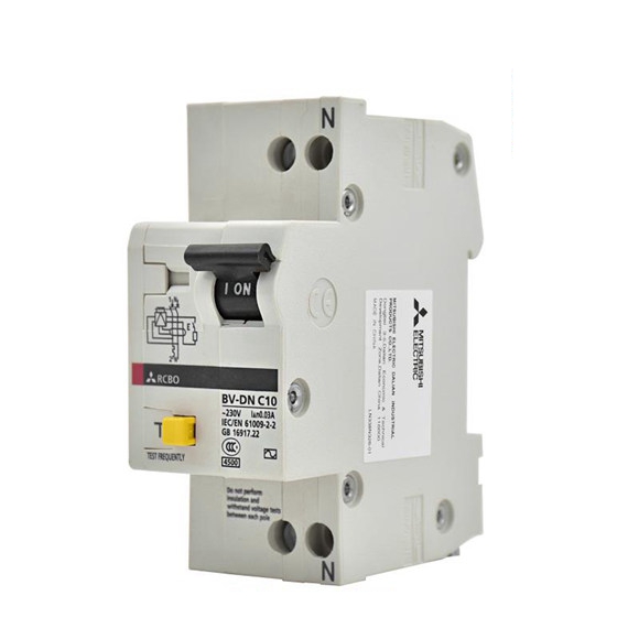 Mitsubishi Miniature Circuit Breakers RCBO BV DN 6 40A 2pole 1N pole 5