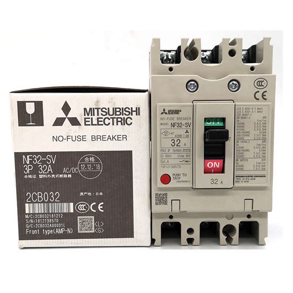 Mitsubishi Molded case circuit breaker NF32 SV NF63 CV NF63 SV NF63 HV 2