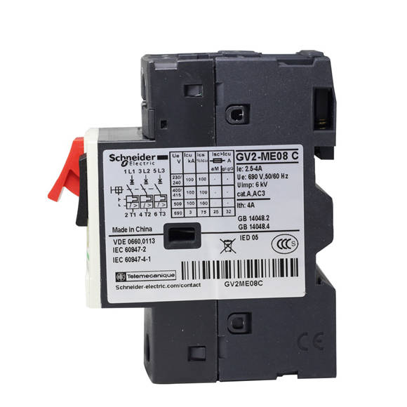 Schneider Motor circuit breaker TeSys GV2 GV2ME01GV2ME32 3